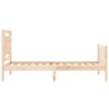 vidaXL Cadre de lit sans matelas 100x200 cm bois massif de pin