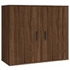 vidaXL Buffet haut Ch&ecirc;ne marron Bois d'ing&eacute;nierie