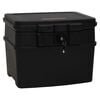 vidaXL Coffre-fort noir 44x37x34 cm