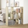 vidaXL &Eacute;tag&egrave;re s&eacute;paratrice de pi&egrave;ce ch&ecirc;ne sonoma 102x29x103,5 cm