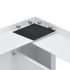 vidaXL Socle double pour lave-linge et s&egrave;che-linge avec tiroirs Blanc