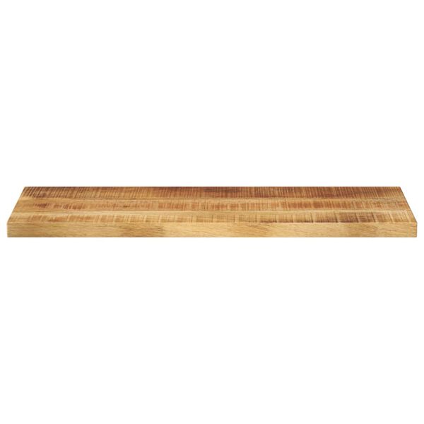 vidaXL Dessus de table rectangulaire bois massif de manguier brut