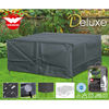 Happy People Housse pour salon de jardin Deluxe 200x160x80 cm gris