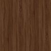 vidaXL Table de chevet Ch&ecirc;ne marron 57x55x36 cm Bois d'ing&eacute;nierie
