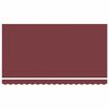 vidaXL Auvent Rétractable Bordeaux 350 x 200 cm tissu