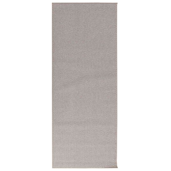 vidaXL Tapis de surface Rectangulaire Cr&egrave;me et Taupe 150 x 80 cm