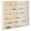 vidaXL Vitrine Murale avec &eacute;tag&egrave;re Beige 60 x 8,5 x 54 cm Contreplaqu&eacute;