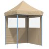vidaXL Tente de r&eacute;ception pliable escamotable avec 2 parois lat&eacute;rales