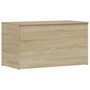 vidaXL Coffre de rangement Ch&ecirc;ne sonoma 84x42x46 cm Bois d'ing&eacute;nierie