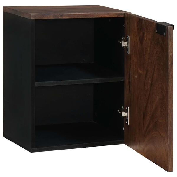 vidaXL Meuble de Lavabo de Salle de Bain Noyer 38 x 33,5 x 48 cm
