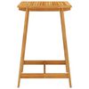 vidaXL Ensemble de bar de jardin 5 pcs Gris