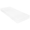 vidaXL Lit avec matelas et USB Taupe Tissu 90x200 cm