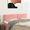 vidaXL T&ecirc;tes de lit Rose 144 x 5 x 78/88 cm Velours