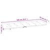 vidaXL Coussins de chaise longue lot de 2 cr&egrave;me tissu oxford