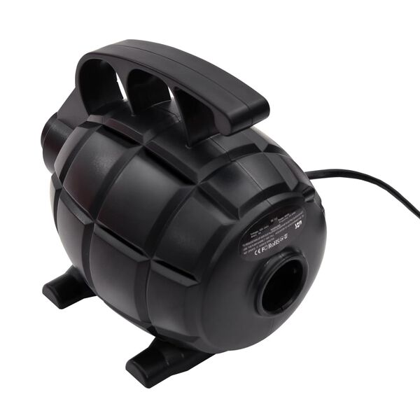 vidaXL Pompe &agrave; air &eacute;lectrique noir