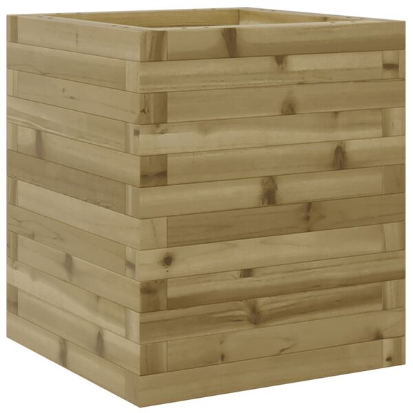vidaXL Jardini&egrave;re 40x40x46 cm bois de pin impr&eacute;gn&eacute;