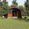 vidaXL Tente familiale avec toit Gris et orange 576 x 325 x 213 cm
