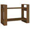 vidaXL Biblioth&egrave;que/Cloison Marron miel 80x35x56,5 cm Pin solide