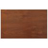 vidaXL Appui de fen&ecirc;tre Bois Brun 80 x 50 x 4,5 cm PVC