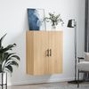 vidaXL Armoire murale ch&ecirc;ne sonoma 69,5x34x90 cm