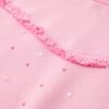 Sweatshirt pour enfants rose 116