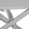 vidaXL Mobilier de salle &agrave; manger 5 pcs MDF Gris