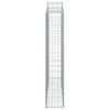 vidaXL Paniers &agrave; gabions arqu&eacute;s 11 pcs 200x30x160/180 cm Fer galvanis&eacute;
