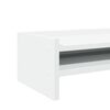 vidaXL Support de moniteur blanc 100x24x16 cm bois d'ing&eacute;nierie