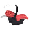 vidaXL Si&egrave;ge d'auto pour b&eacute;b&eacute; Rouge 42x65x57 cm