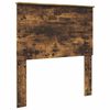 vidaXL Cadre de lit Ch&ecirc;ne fum&eacute; 90 x 200 cm Bois de pin massif
