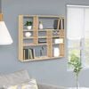 vidaXL &Eacute;tag&egrave;re murale Ch&ecirc;ne sonoma 90x16x78 cm Bois d&rsquo;ing&eacute;nierie