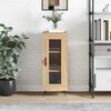 vidaXL Buffet Ch&ecirc;ne sonoma 34,5x34x90 cm Bois d'ing&eacute;nierie