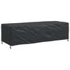 vidaXL Housse pour meubles Uni Noir 270 x 110 x 70 cm 600D