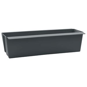 vidaXL Caisses &agrave; fleurs pour palettes Euro 24 pc Gris Polypropyl&egrave;ne