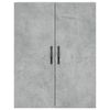 vidaXL Armoires murales 2 pcs gris b&eacute;ton bois d'ing&eacute;nierie