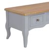 vidaXL Meuble TV Gris 100 x 35 x 35 cm Bois