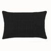 vidaXL Jeu de coussin lot de 2 Velours 40 x 60 cm Noir