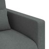 vidaXL Canap&eacute; 180cm Gris fonc&eacute; M&eacute;tал