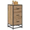 vidaXL Buffet Ch&ecirc;ne artisanal 35,5 x 35 x 76 cm