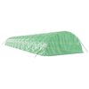 vidaXL Serre avec cadre en acier vert 110 m² 22x5x2,3 m