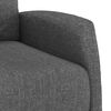 vidaXL Fauteuil inclinable Gris fonc&eacute; Tissu