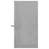 vidaXL Serviettes de sport 2 pcs Gris fonc&eacute; 100 x 50 cm