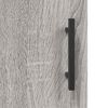 vidaXL Armoire murale sonoma gris 69,5x34x90 cm