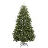 vidaXL Sapin de No&euml;l artificiel avec 300 LED Vert 300 cm PVC et m&eacute;tal