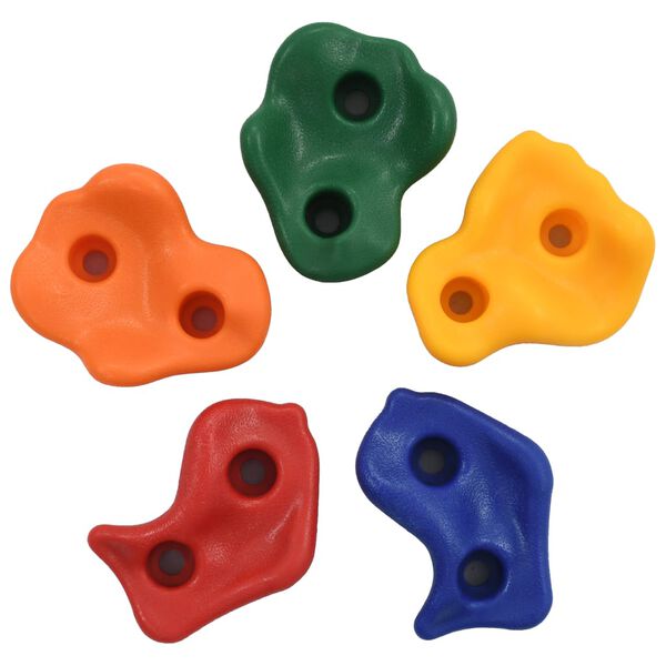 vidaXL 20 pcs Pierres d'escalade Multicolore PE