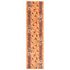 vidaXL Tapis BCF Terre cuite 80x350 cm