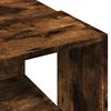vidaXL Table basse ch&ecirc;ne fum&eacute; 89,5x48x30 cm bois d'ing&eacute;nierie