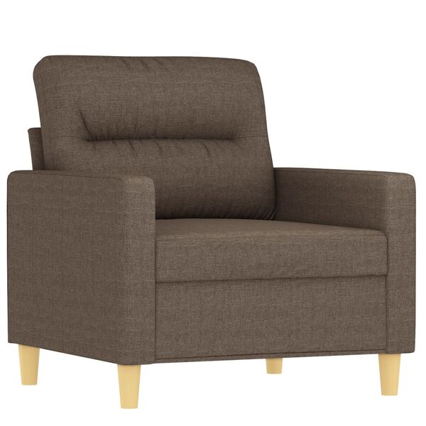 vidaXL Ensemble de canap&eacute;s 4 pcs coussins d&eacute;coratifs et coussins Taupe