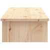 vidaXL Support pour moniteur 100x27x15 cm Bois de pin solide