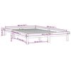 vidaXL Cadre de lit sans matelas bois massif